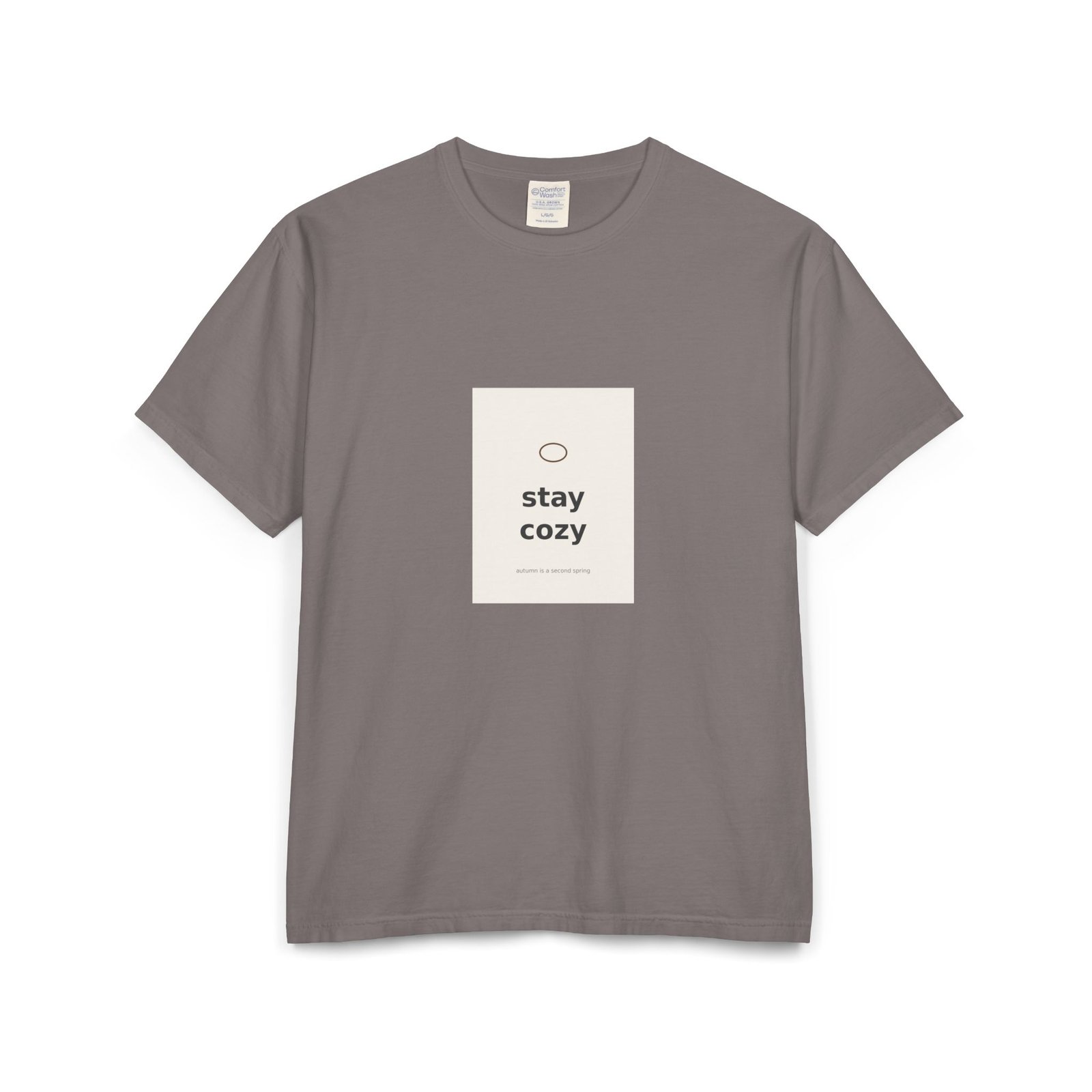 Comfort Colors Garment-Dyed Tee | Minimalist Fall Quote