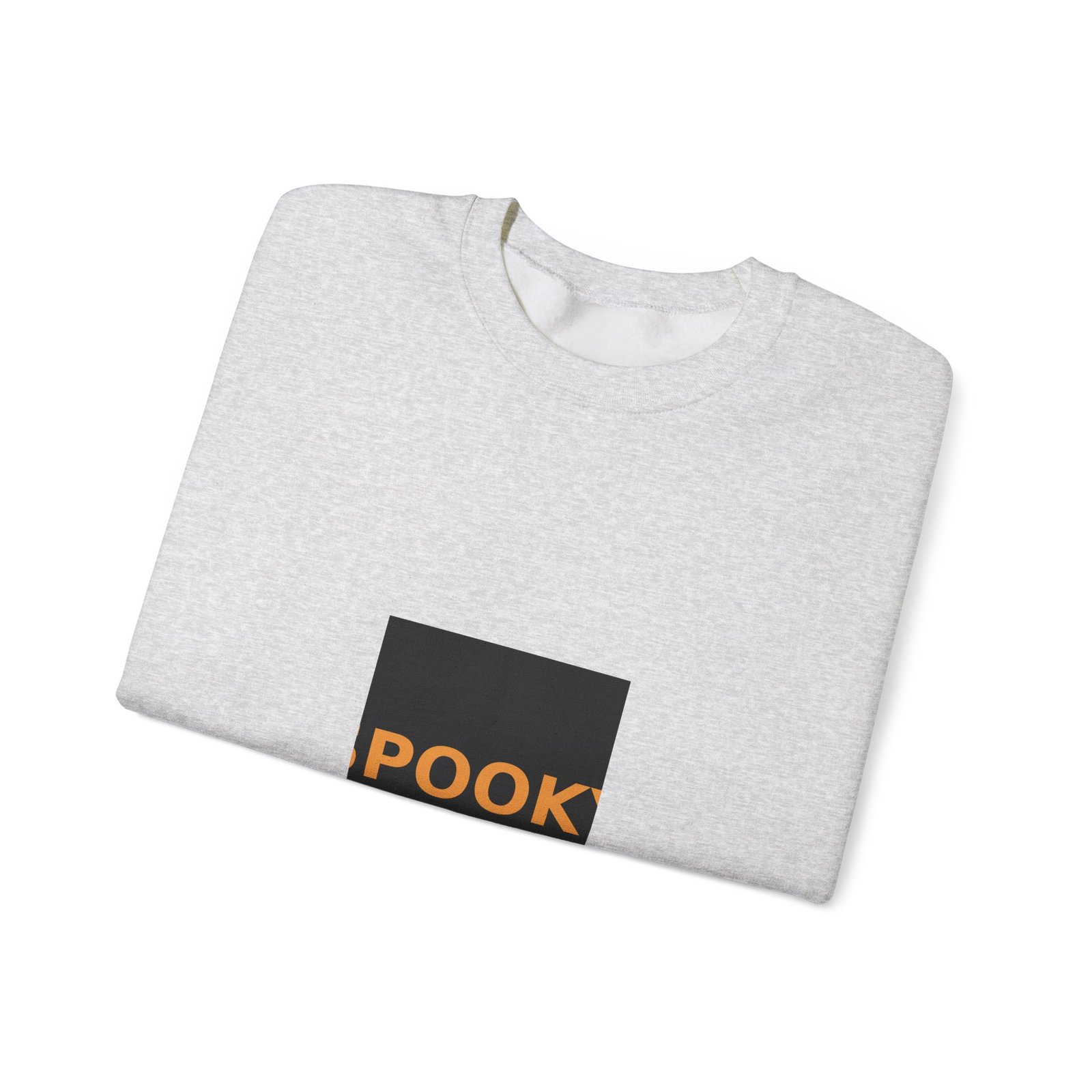 Gildan 18000 Crewneck Sweatshirt | Spooky Season Typography - Image 3