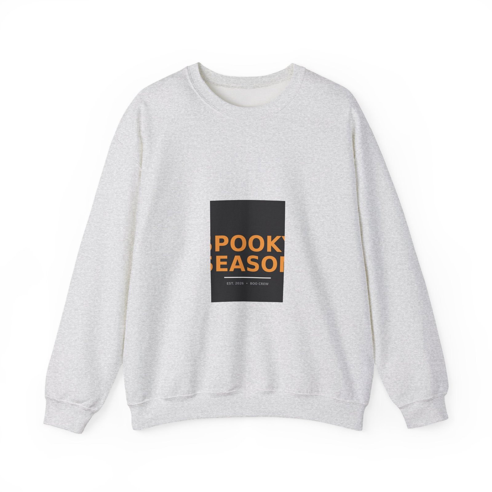 Gildan 18000 Crewneck Sweatshirt | Spooky Season Typography