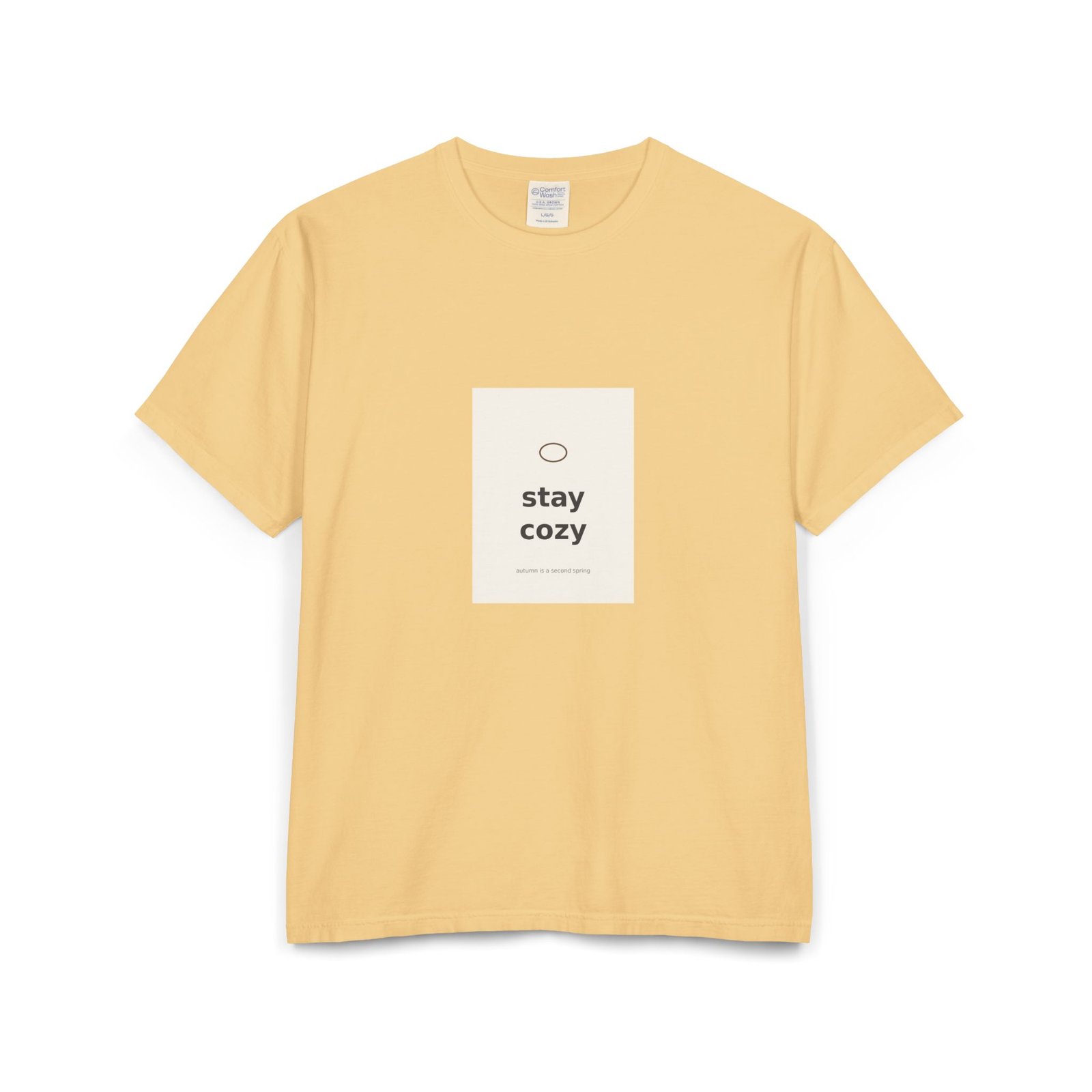 Comfort Colors Garment-Dyed Tee | Minimalist Fall Quote - Image 3