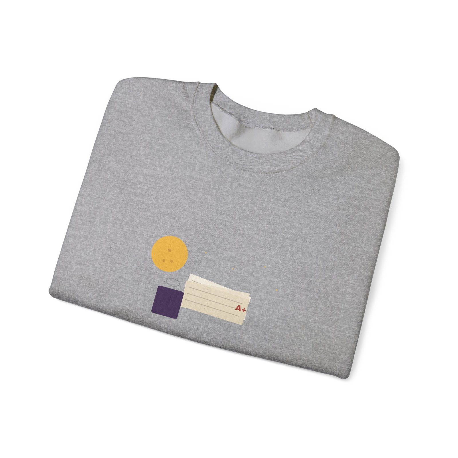 Grading After Dark Halloween Teacher Shirt | Late Night Teacher Gift | Gildan 18000 Crewneck - Image 15
