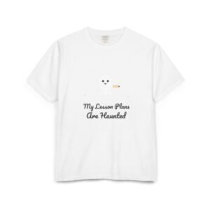 My Lesson Plans Are Haunted Halloween Teacher Shirt | Funny Teacher Gift | Comfort Colors Tee