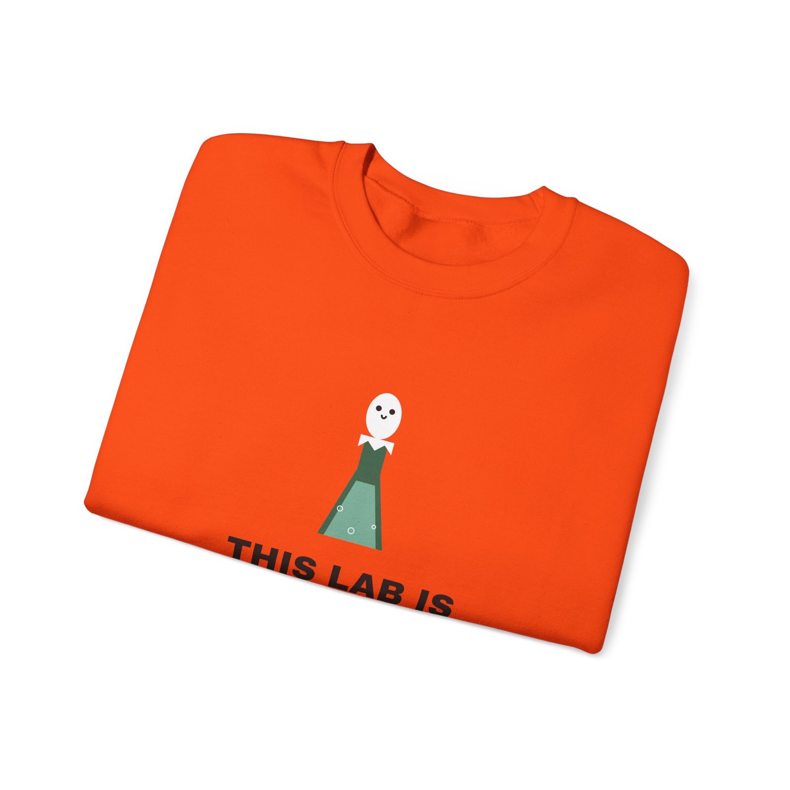 This Lab Is Haunted Halloween Science Teacher Shirt | STEM Teacher Gift | Gildan 18000 Crewneck - Image 19