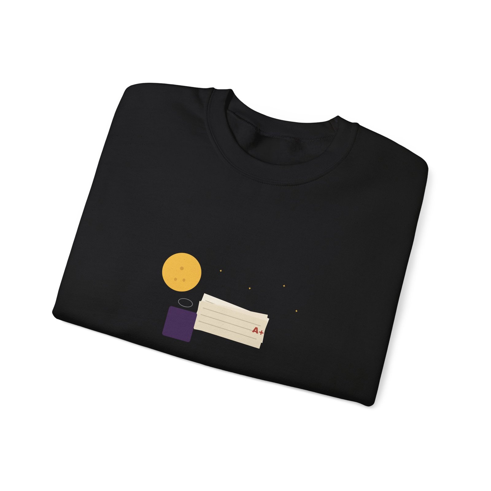 Grading After Dark Halloween Teacher Shirt | Late Night Teacher Gift | Gildan 18000 Crewneck - Image 7