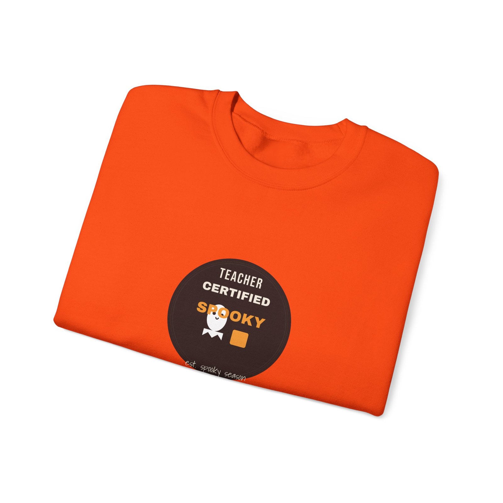 Teacher Certified Spooky Halloween Shirt | Spooky Season Teacher Gift | Gildan 18000 Crewneck - Image 19