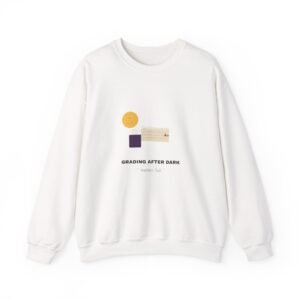 Grading After Dark Halloween Teacher Shirt | Late Night Teacher Gift | Gildan 18000 Crewneck