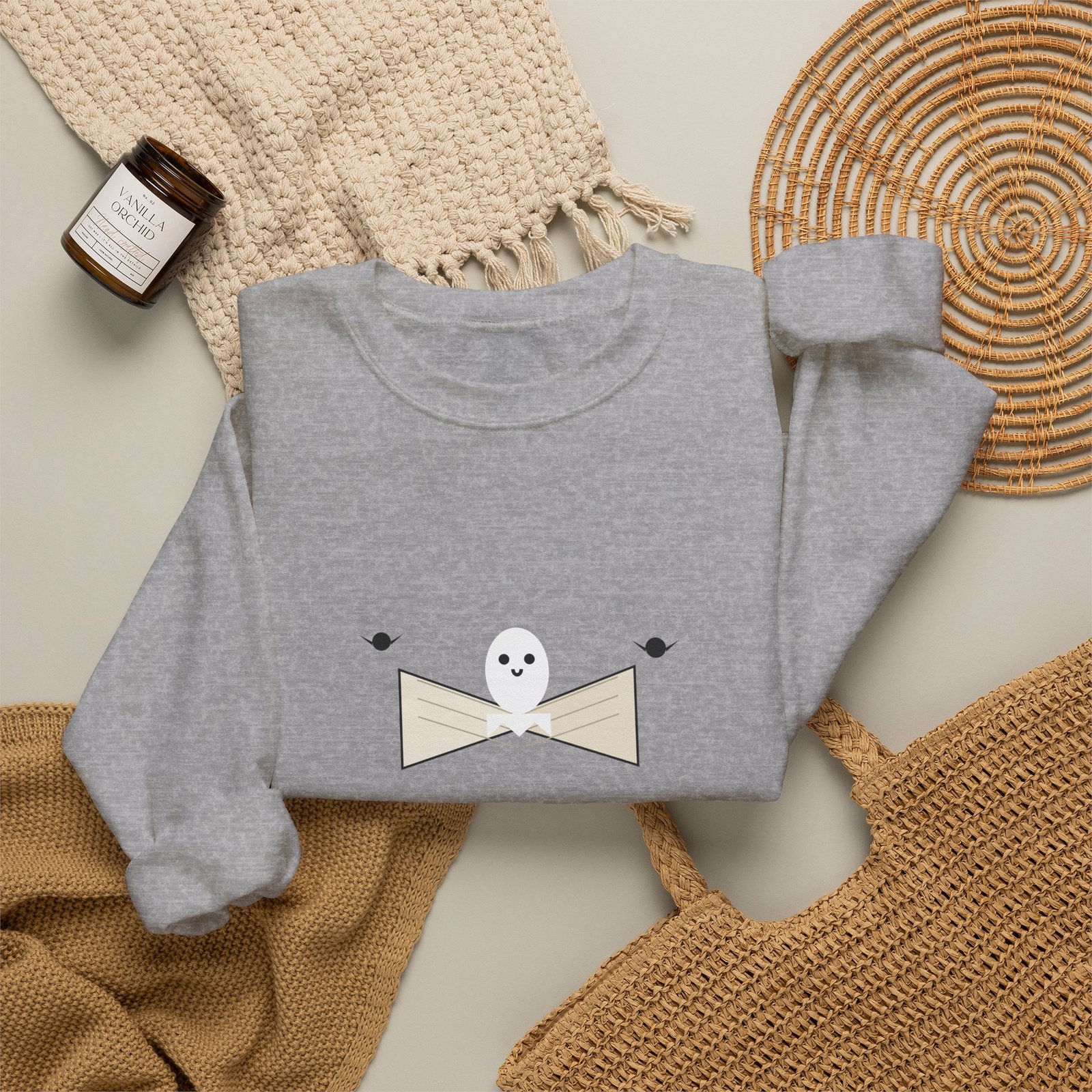 Read Between the Spines Book Lover Halloween Shirt | Bookish Fall Gift | Gildan 18000 Crewneck - Image 16