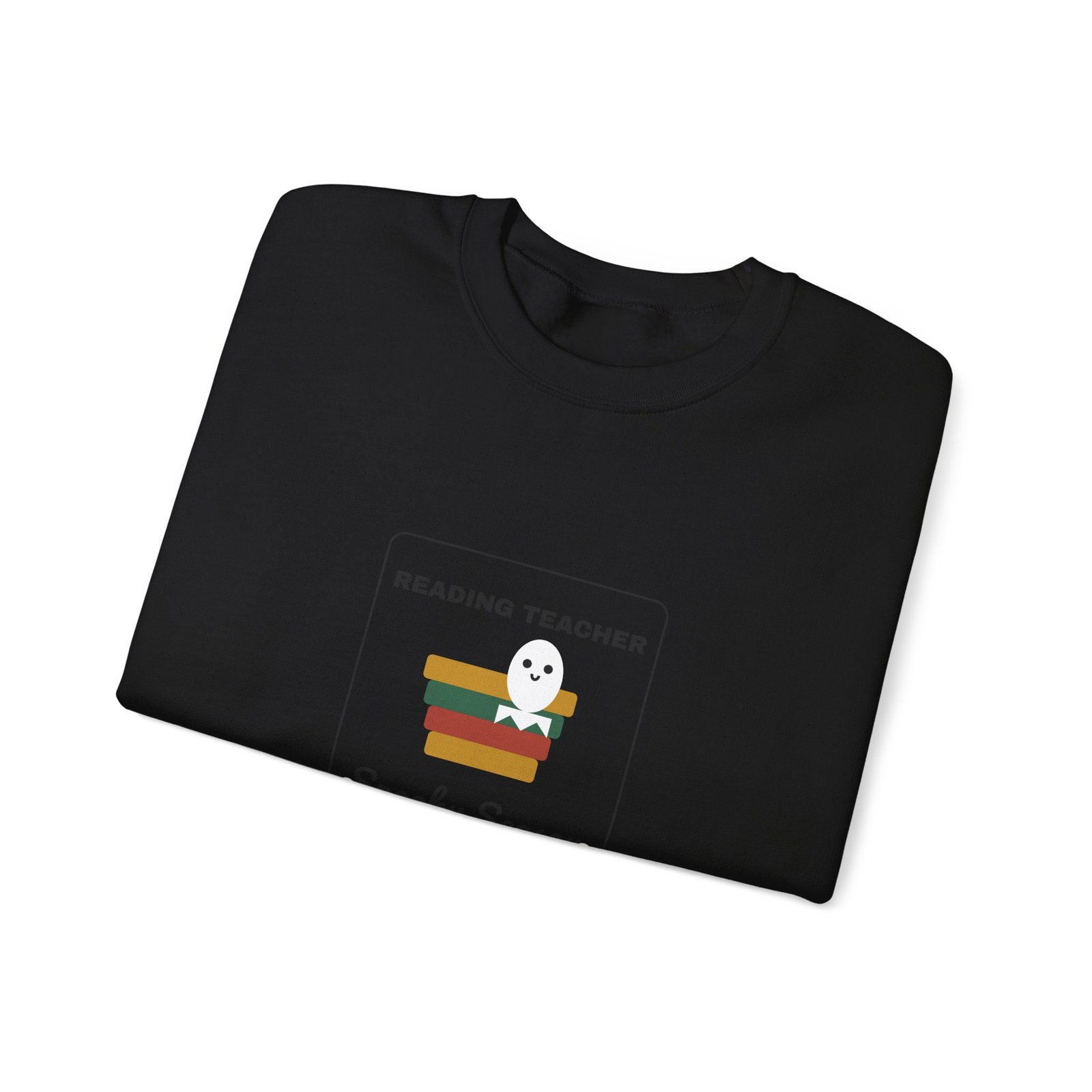 Reading Teacher Spooky Season Specialist Halloween Shirt | Bookish Teacher Gift | Gildan 18000 Crewneck - Image 7