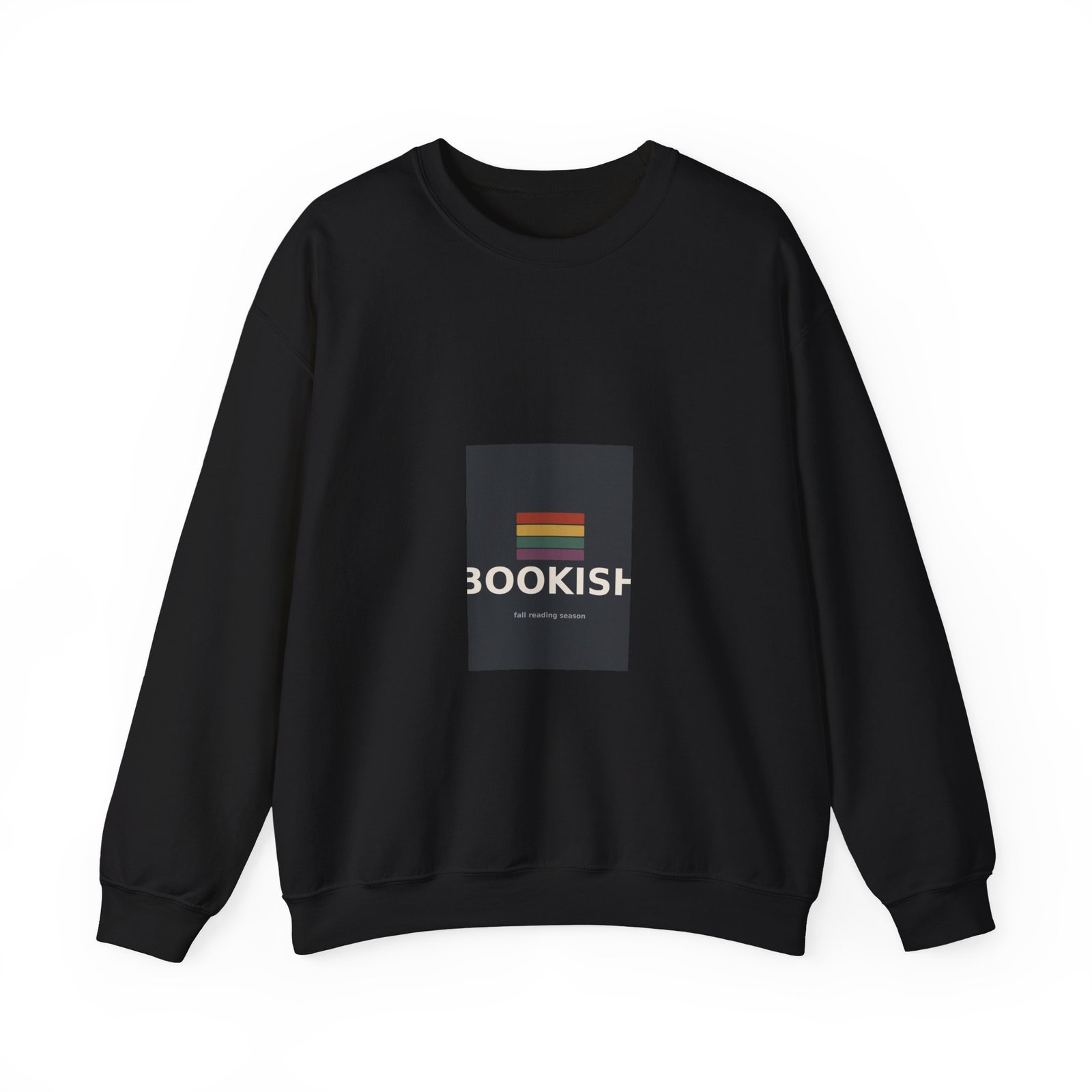 Gildan 18000 Crewneck Sweatshirt | Bookish Fall - Image 5