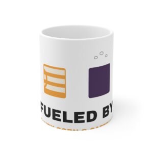 Fueled by Candy Corn & Caffeine | Ceramic Mug