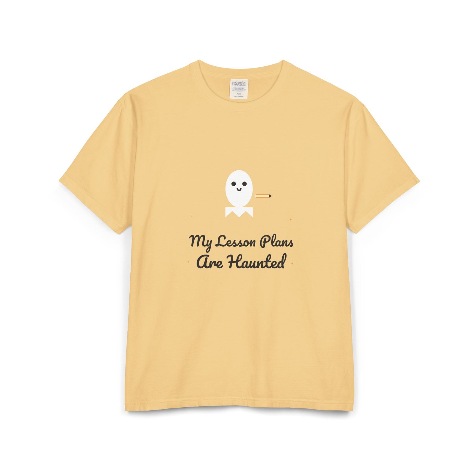 My Lesson Plans Are Haunted Halloween Teacher Shirt | Funny Teacher Gift | Comfort Colors Tee - Image 7