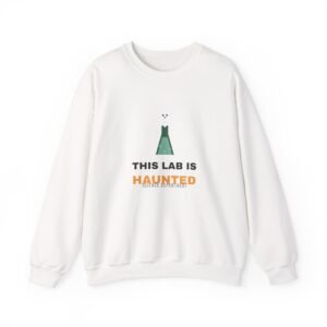 This Lab Is Haunted Halloween Science Teacher Shirt | STEM Teacher Gift | Gildan 18000 Crewneck