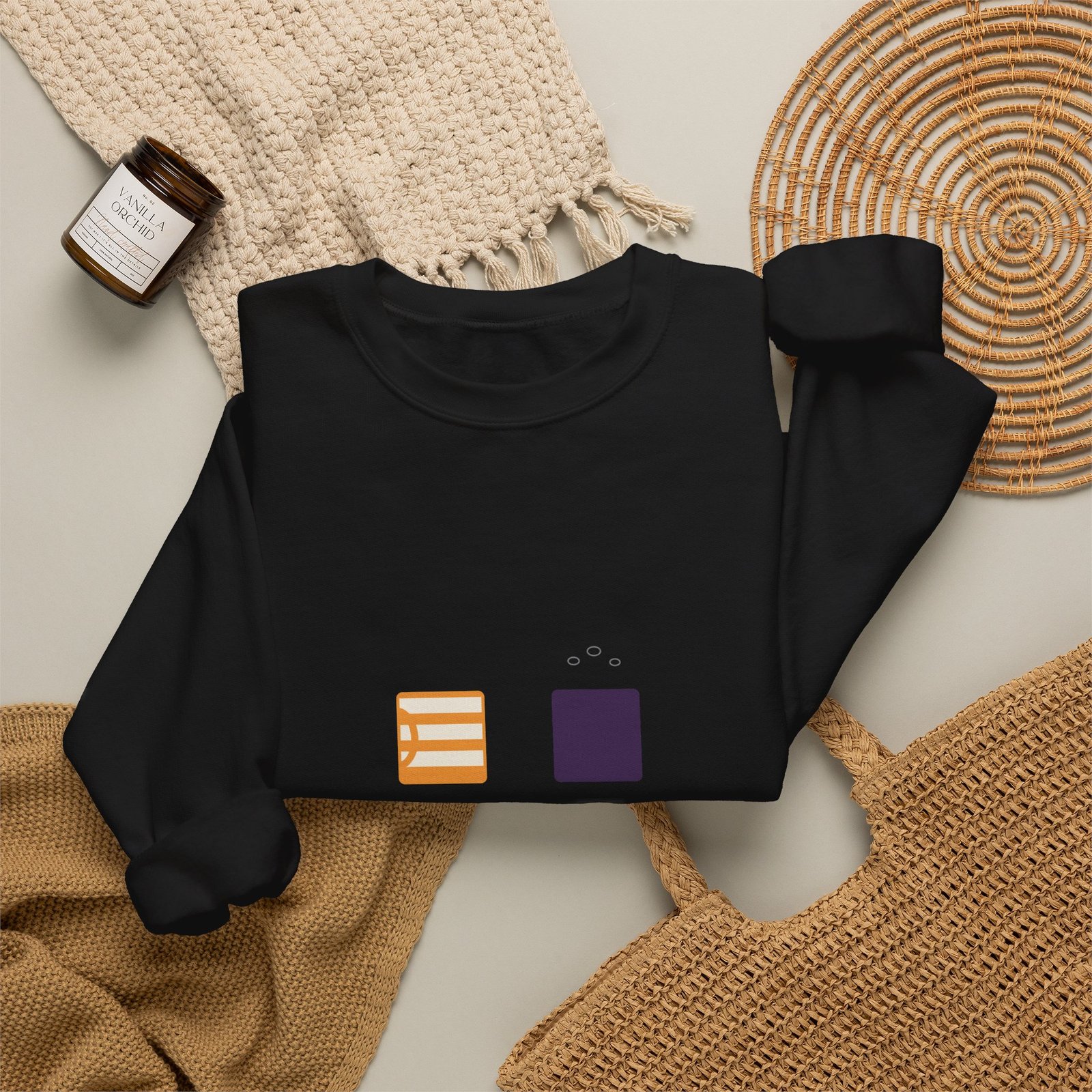 Fueled by Candy Corn and Caffeine Halloween Teacher Shirt | Teacher Humor Gift | Gildan 18000 Crewneck - Image 8