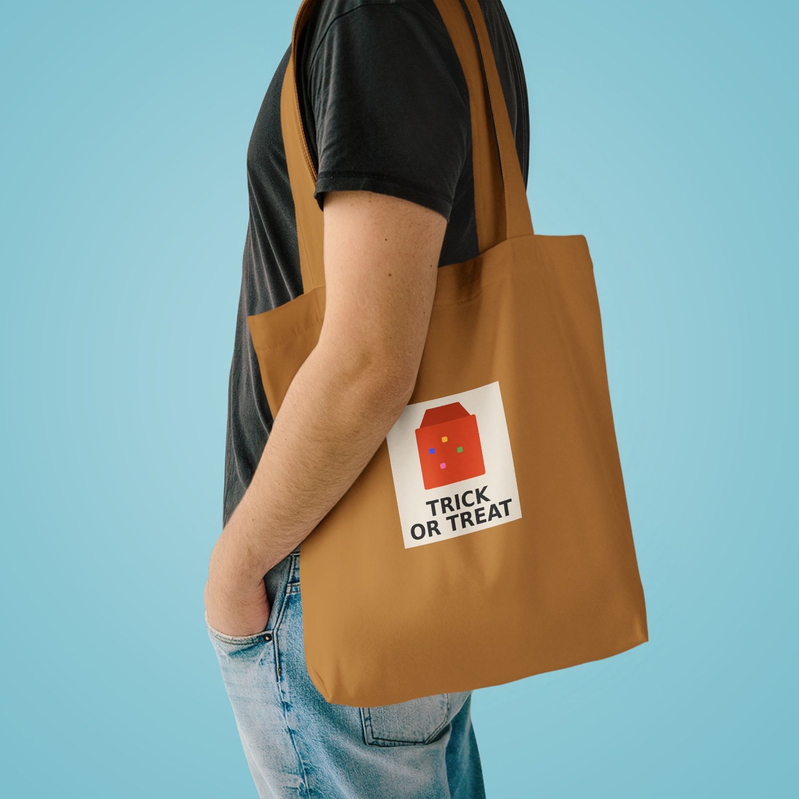 Cotton Canvas Tote Bag | Trick or Treat - Image 7