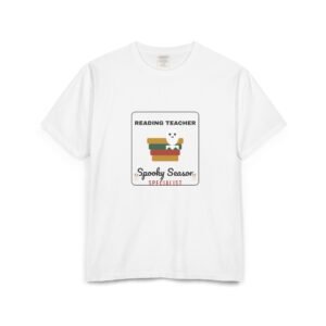 Reading Teacher Spooky Season Specialist Halloween Shirt | Bookish Teacher Gift | Comfort Colors Tee