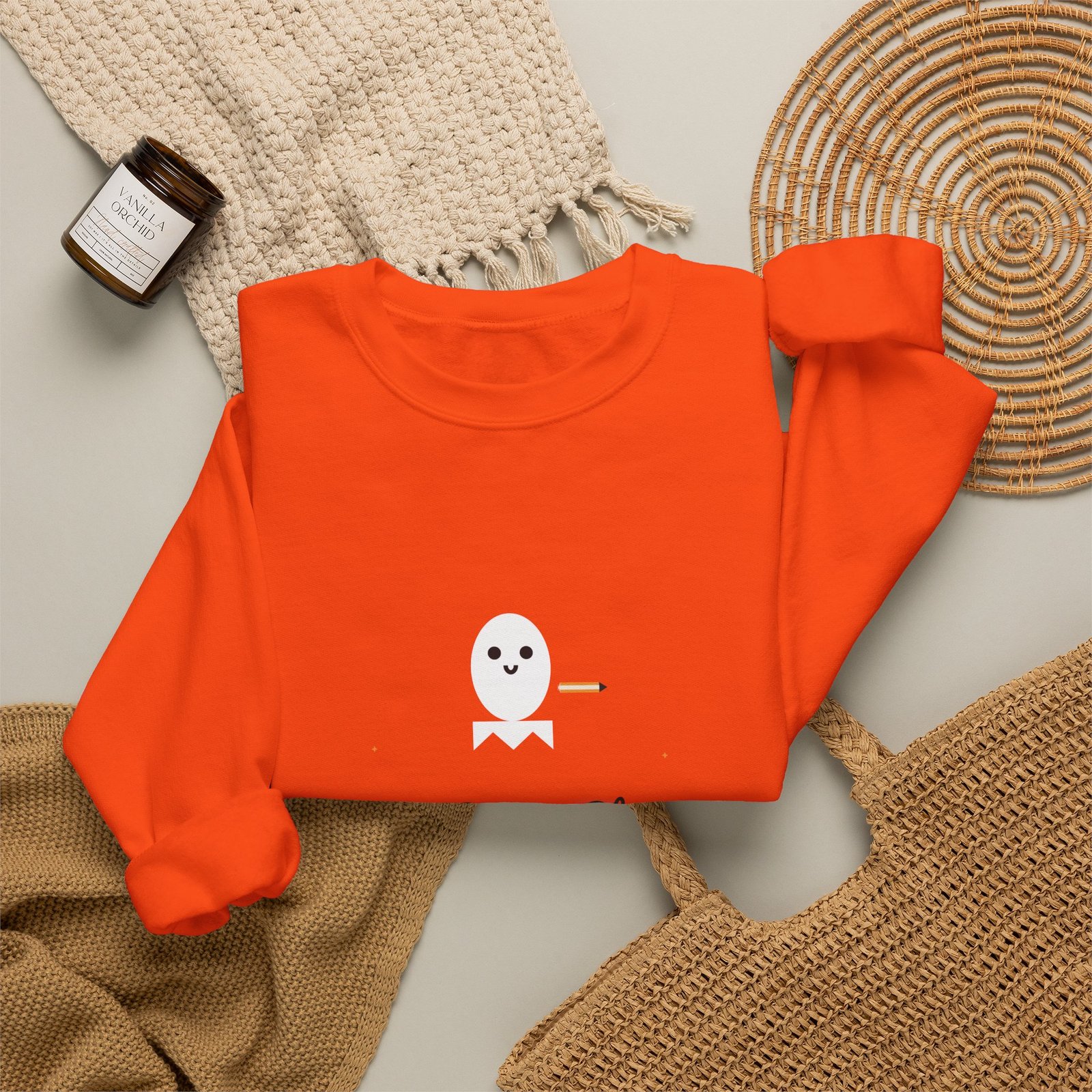 My Lesson Plans Are Haunted Halloween Teacher Shirt | Funny Teacher Gift | Gildan 18000 Crewneck - Image 20