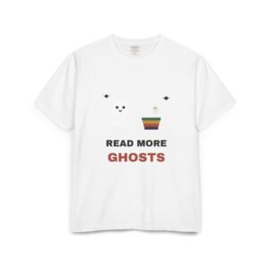 Read More Ghosts Book Lover Halloween Shirt | Spooky Reader Gift | Comfort Colors Tee