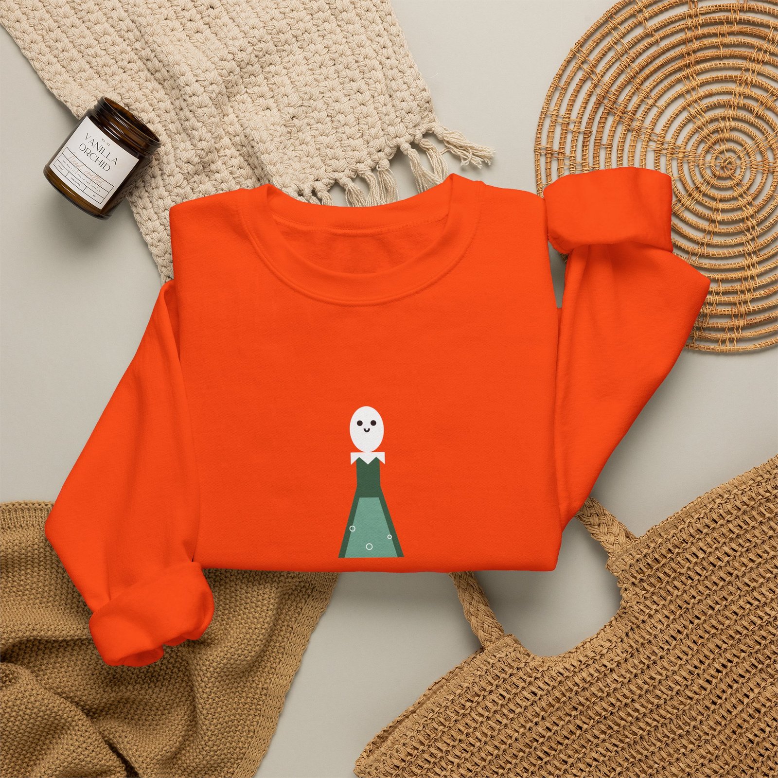This Lab Is Haunted Halloween Science Teacher Shirt | STEM Teacher Gift | Gildan 18000 Crewneck - Image 20
