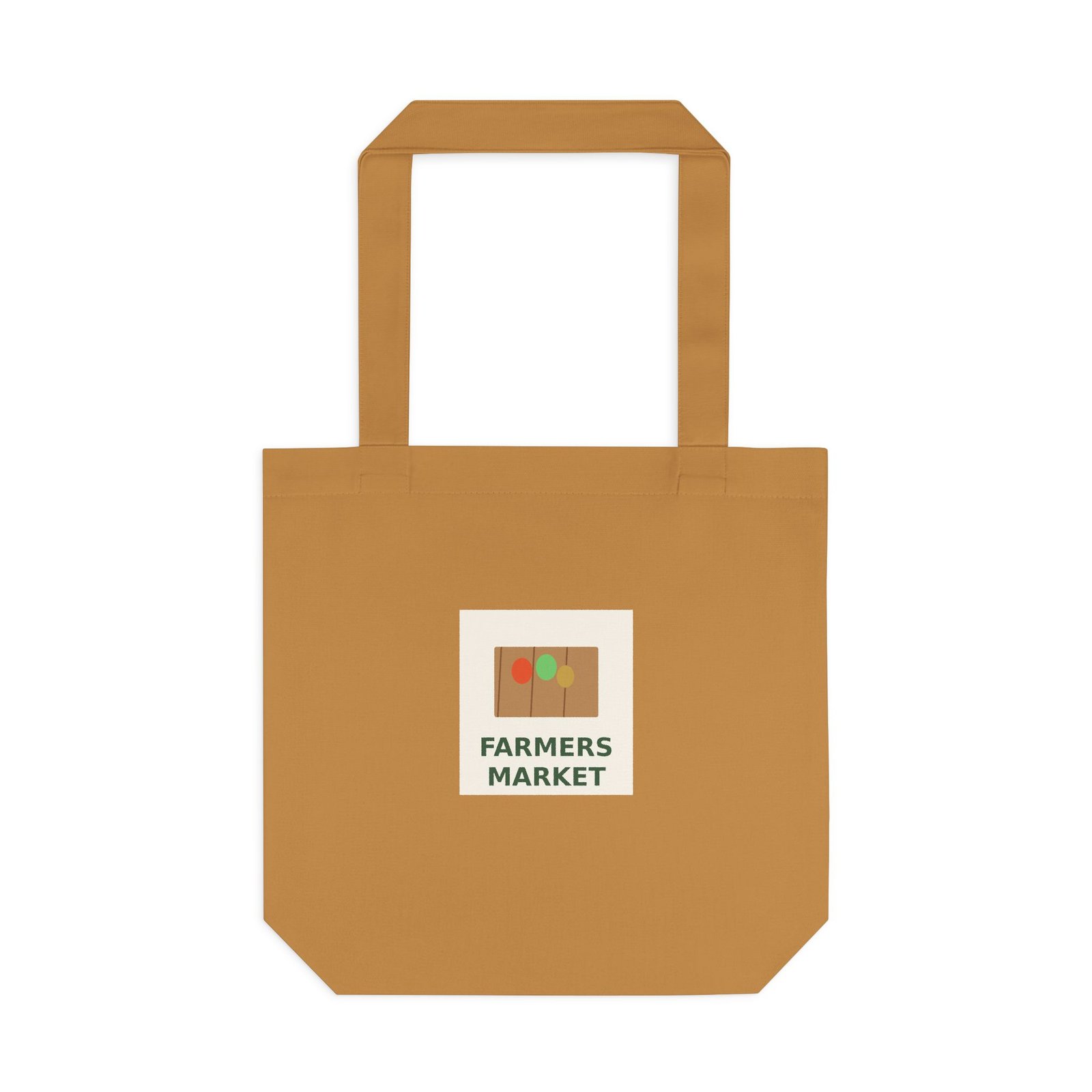 Cotton Canvas Tote Bag | Fall Market Tote - Image 5