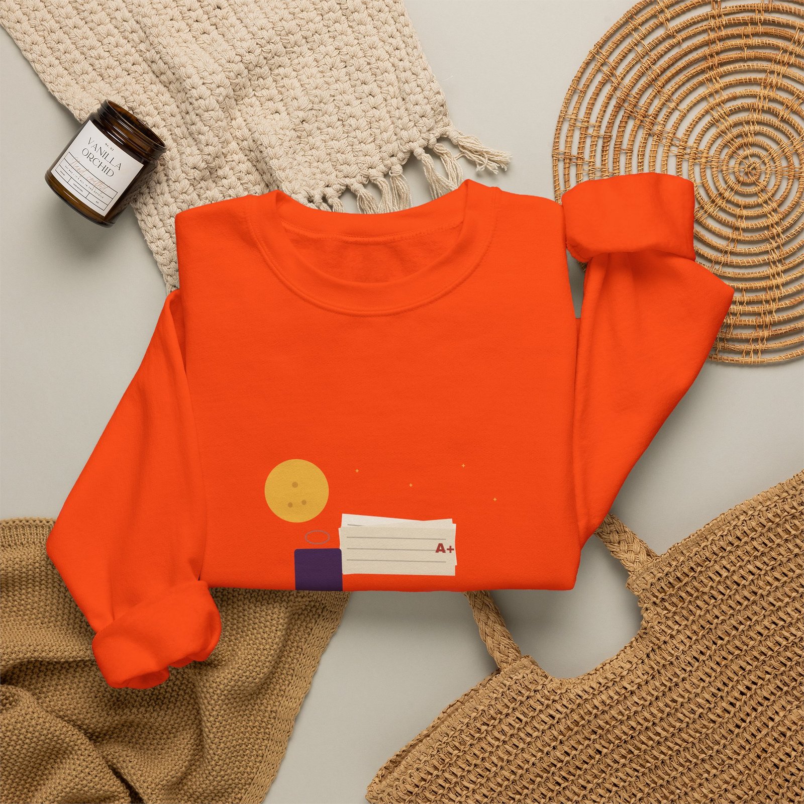 Grading After Dark Halloween Teacher Shirt | Late Night Teacher Gift | Gildan 18000 Crewneck - Image 20