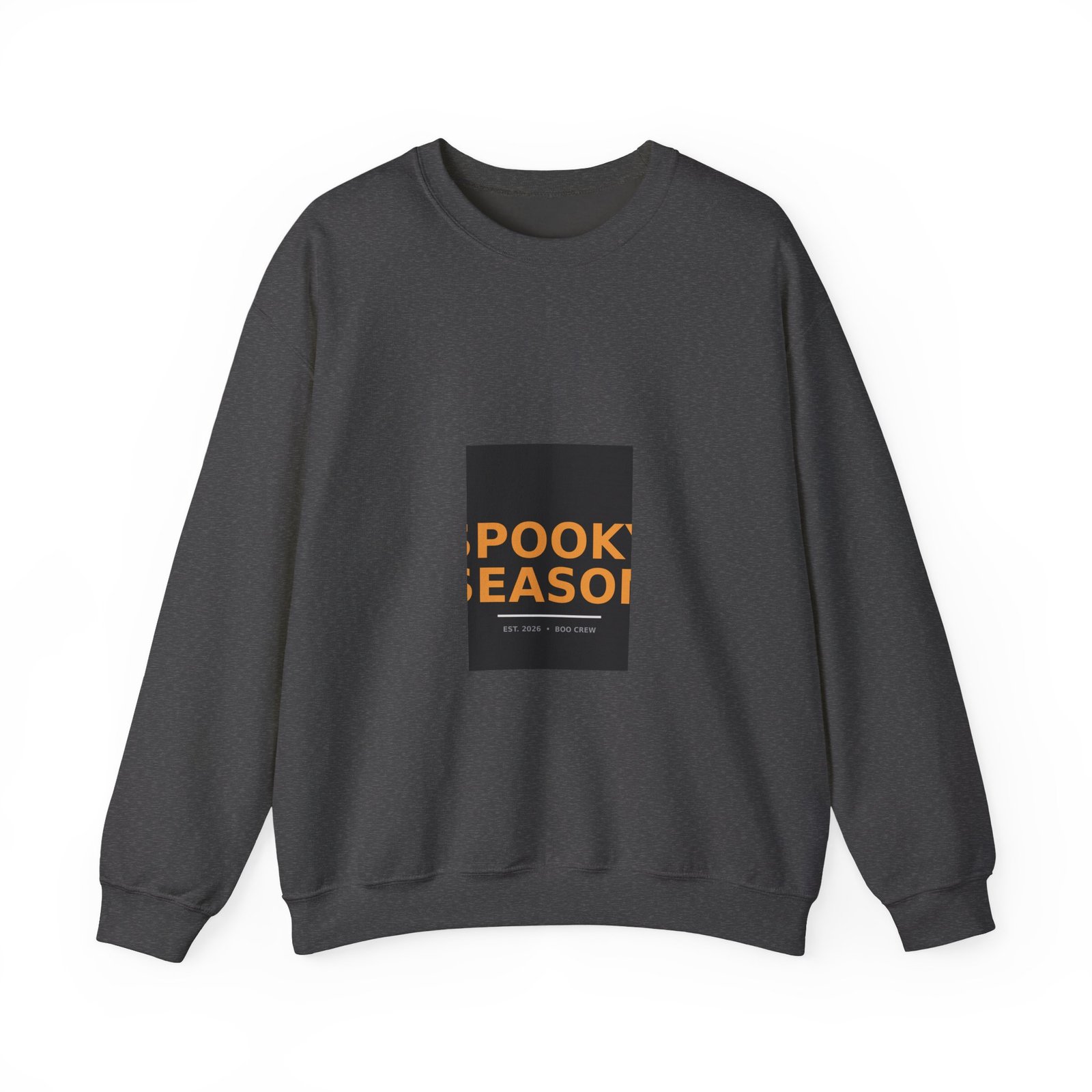 Gildan 18000 Crewneck Sweatshirt | Spooky Season Typography - Image 17