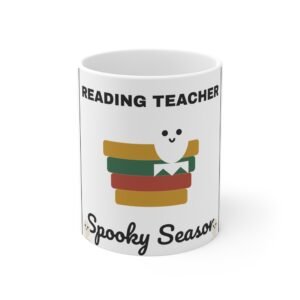 Reading Teacher · Spooky Season Specialist | Ceramic Mug