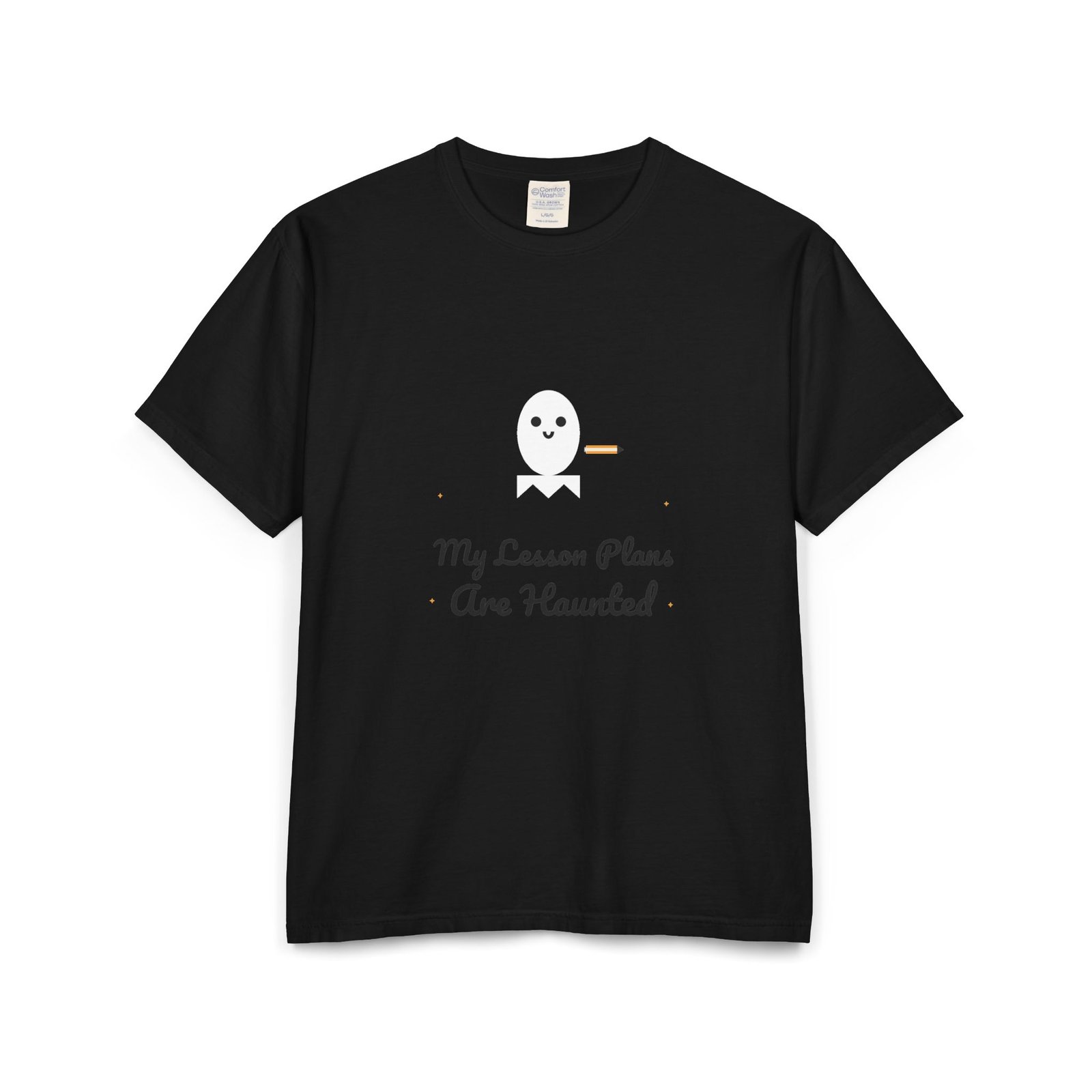 My Lesson Plans Are Haunted Halloween Teacher Shirt | Funny Teacher Gift | Comfort Colors Tee - Image 5
